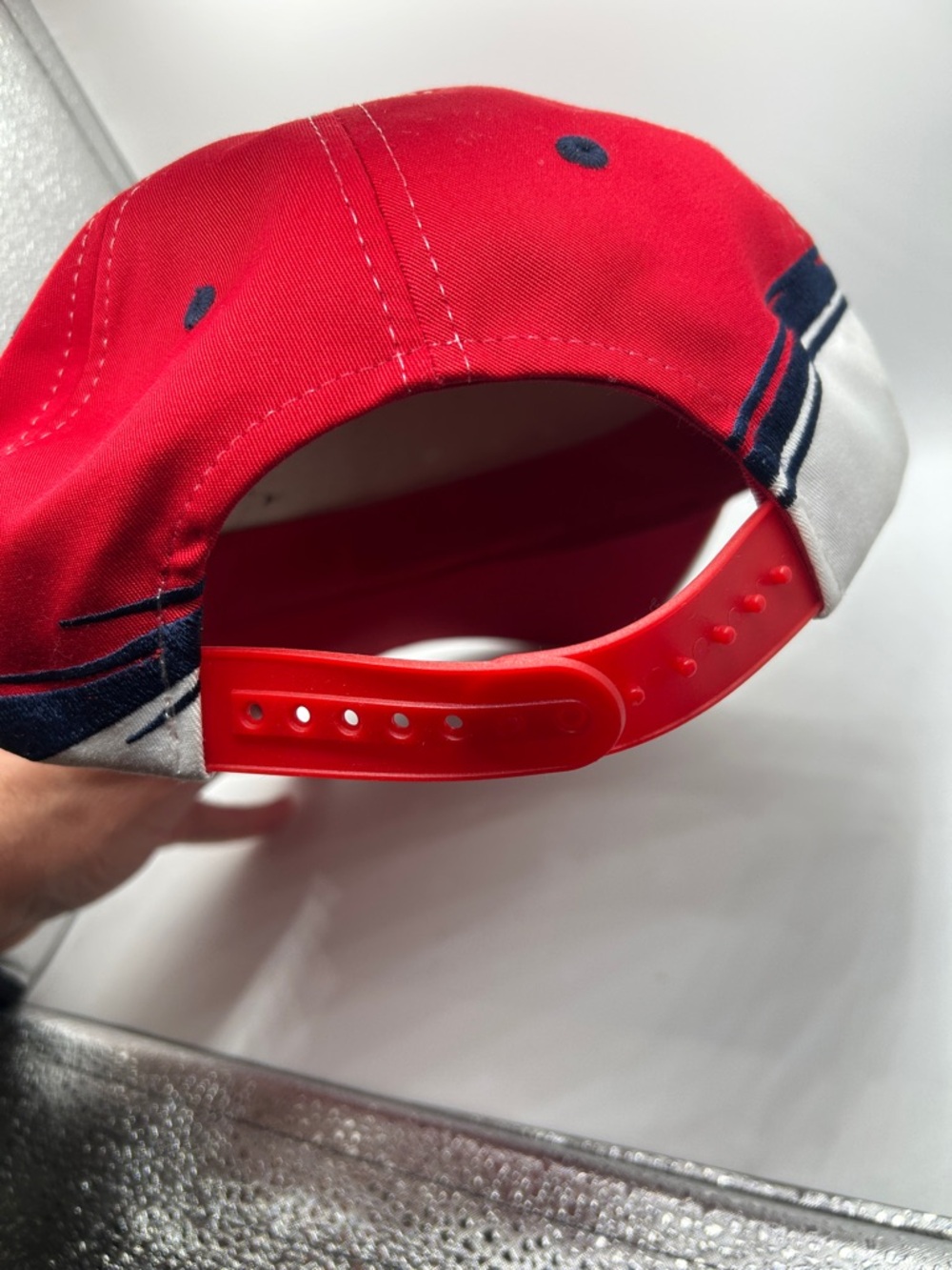 superdown Red and White Racing Cap - Picture 7 of 10